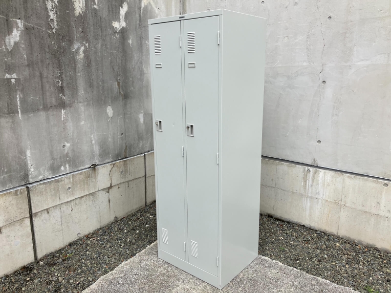 LK型　2人用ロッカー　中古_0