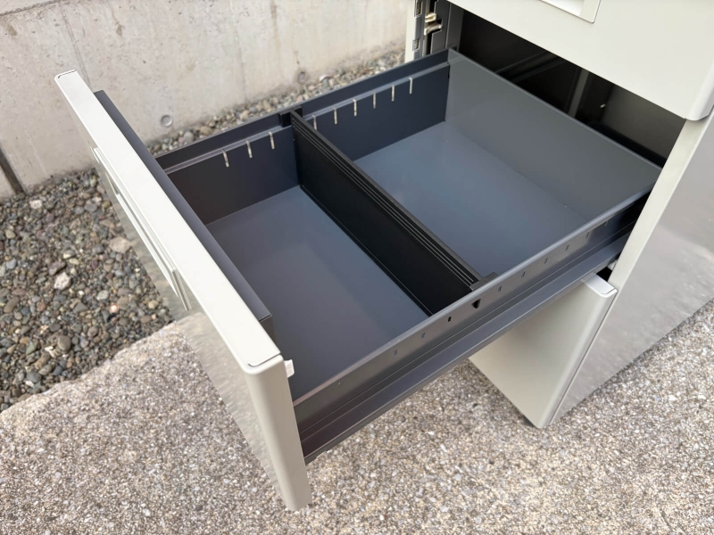 SR型事務用デスク　脇机　旧JIS　10号　中古_6