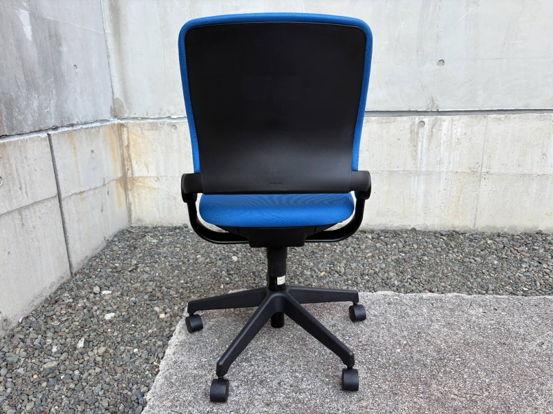 サイドフィットチェア　ブルー　中古_2