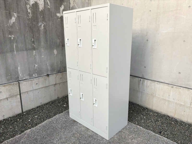 6人用ロッカー　L67-AW　中古_0