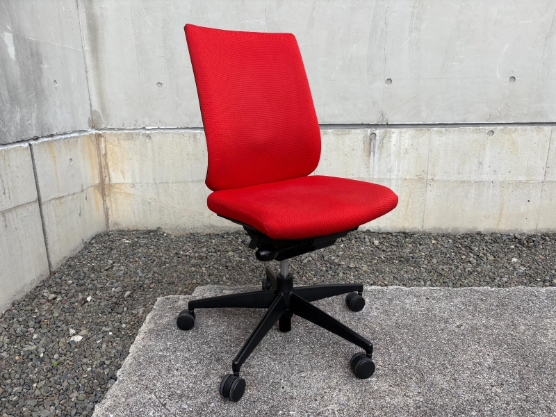ウィザードチェア　ハイバック　レッド　中古_0