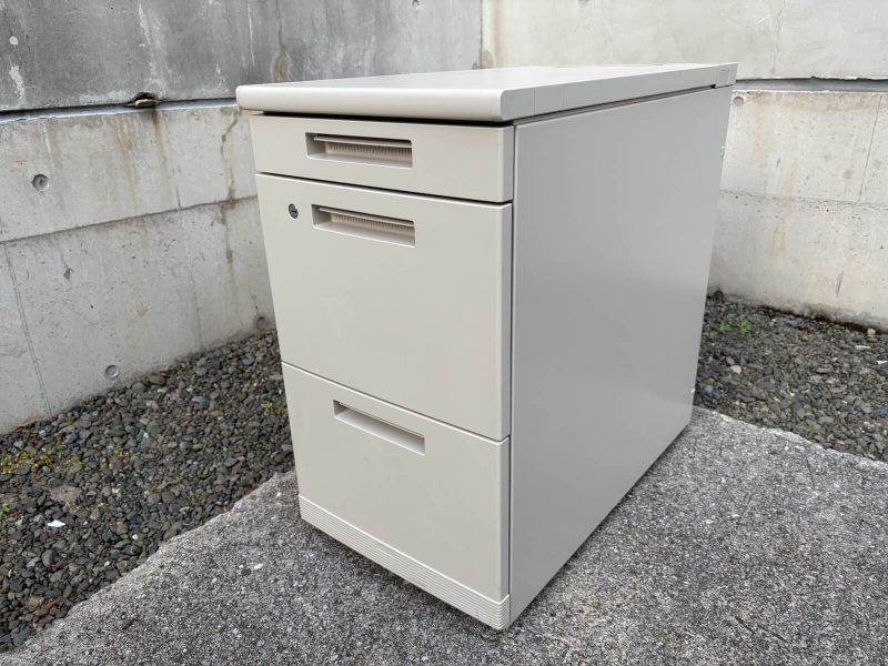 MX+デスクシリーズ　脇机　W400/D700/H700㎜　中古_0