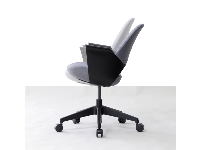 オフィスチェア　リンクワークチェア　グレー　新品_3