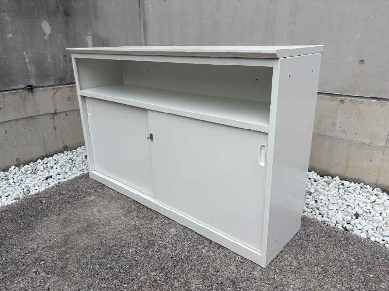 XC型ハイカウンター　中棚付き収納タイプ　W1500　中古_4