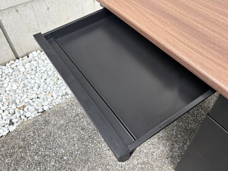 片袖机　W1000　ウォールナット　中古_5